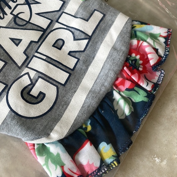 NWT tiny toy dog accessories ruffle tank dress and bows bib bundle set all new - Picture 3 of 11